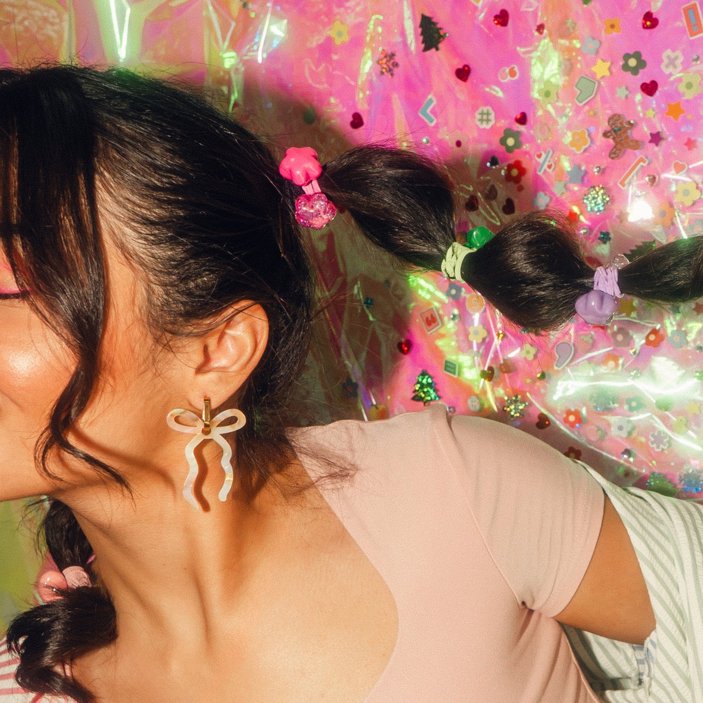 Acrylic Bow Stack Pack (2 item pairs)