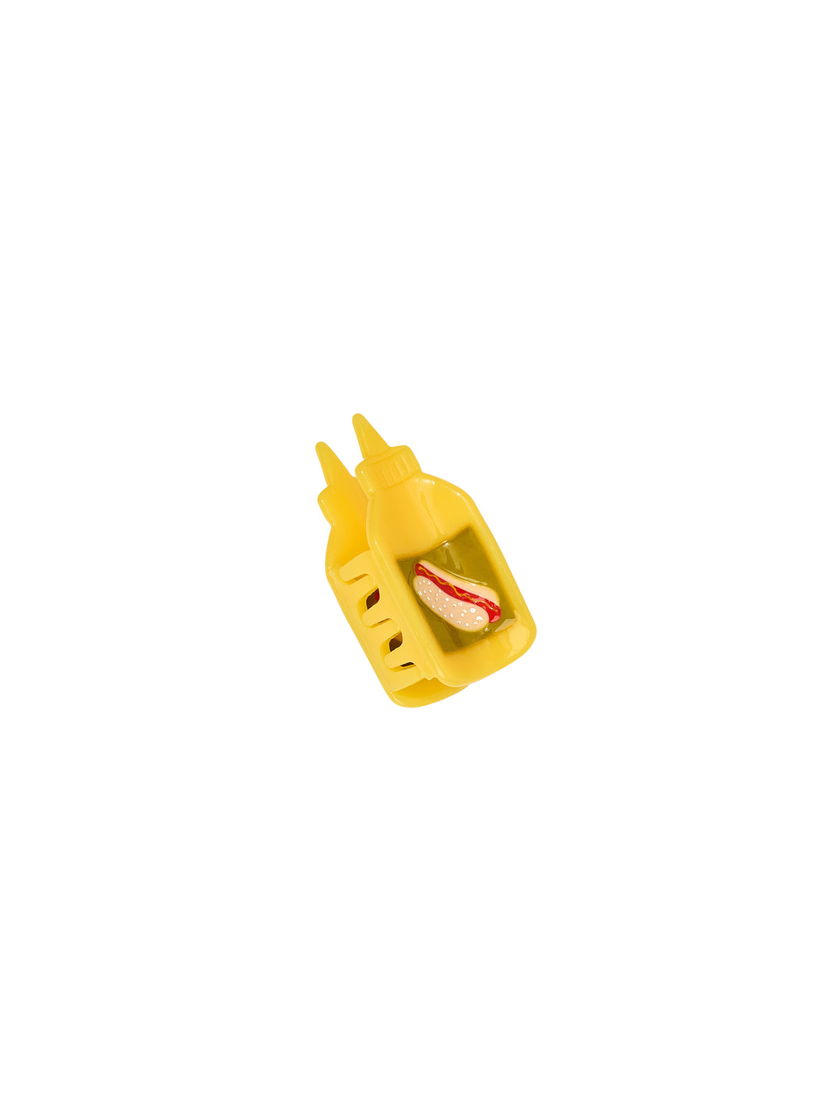 Pack: Ketchup & Mustard Charms, Huggies, & Claw Clip