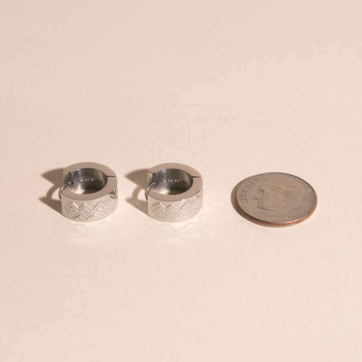 Sedona Super Chunky Huggie Hoop Earrings