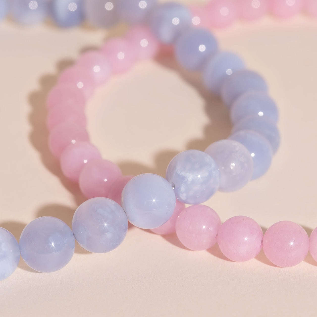 Blue Gumball Necklace (18")