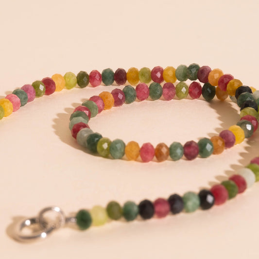 Classy Rainbow Necklace (16")