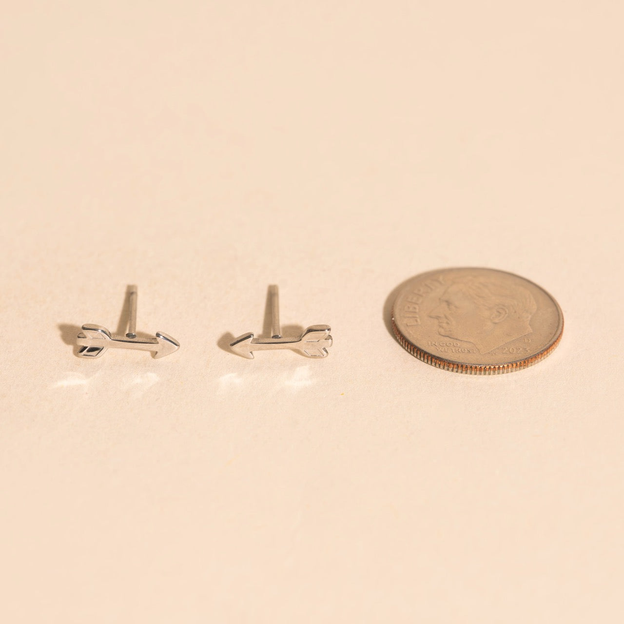 Mini Arrow Stud Earrings