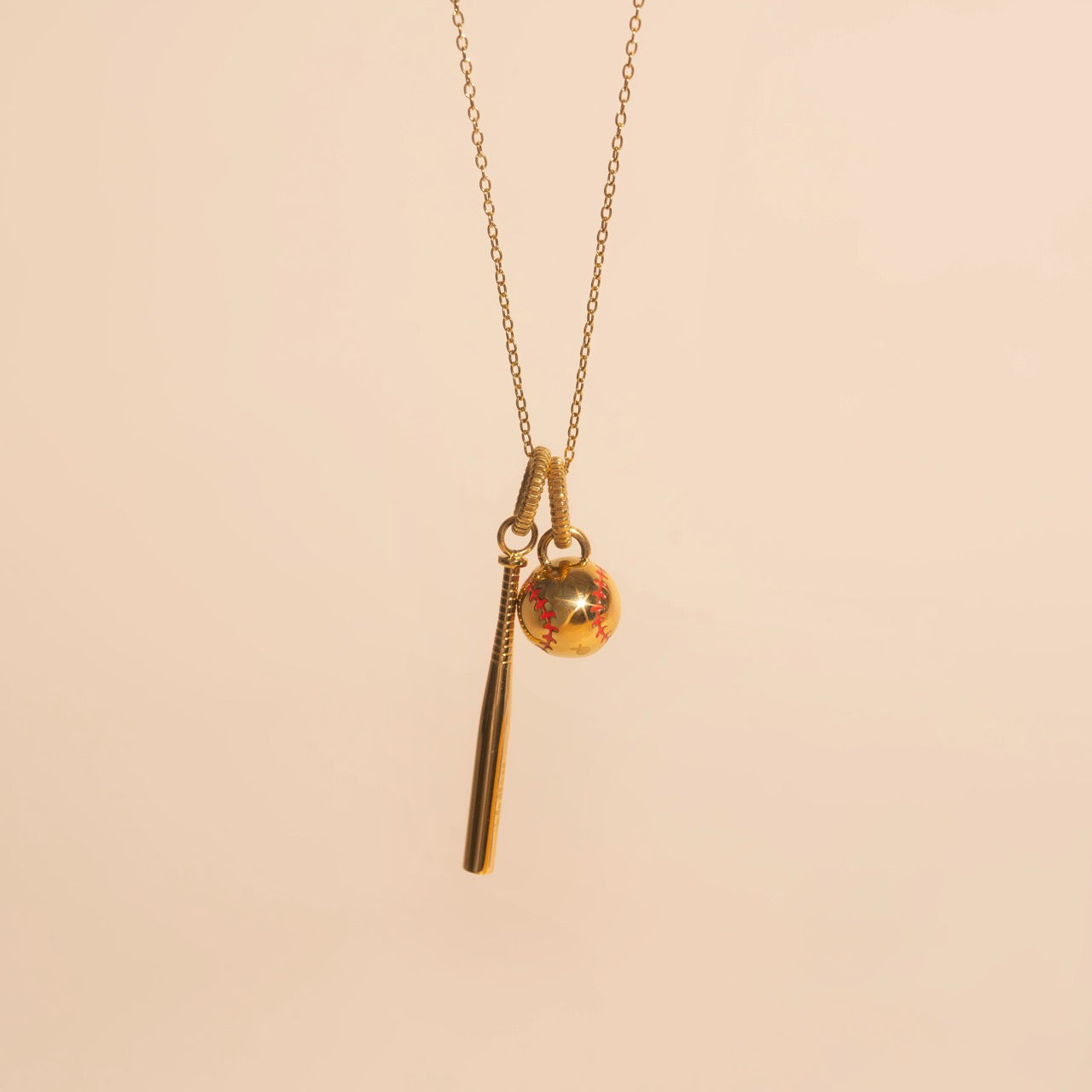 Slugger Necklace Charm