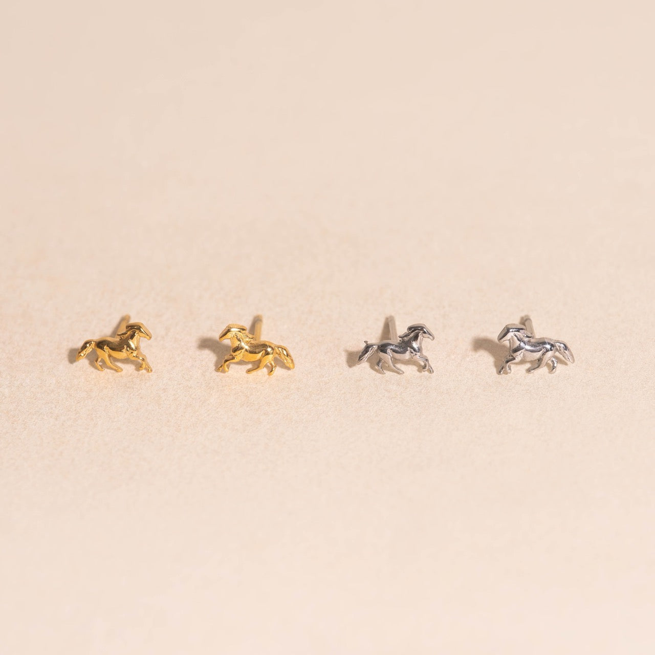 Horse Mini Stud Earrings