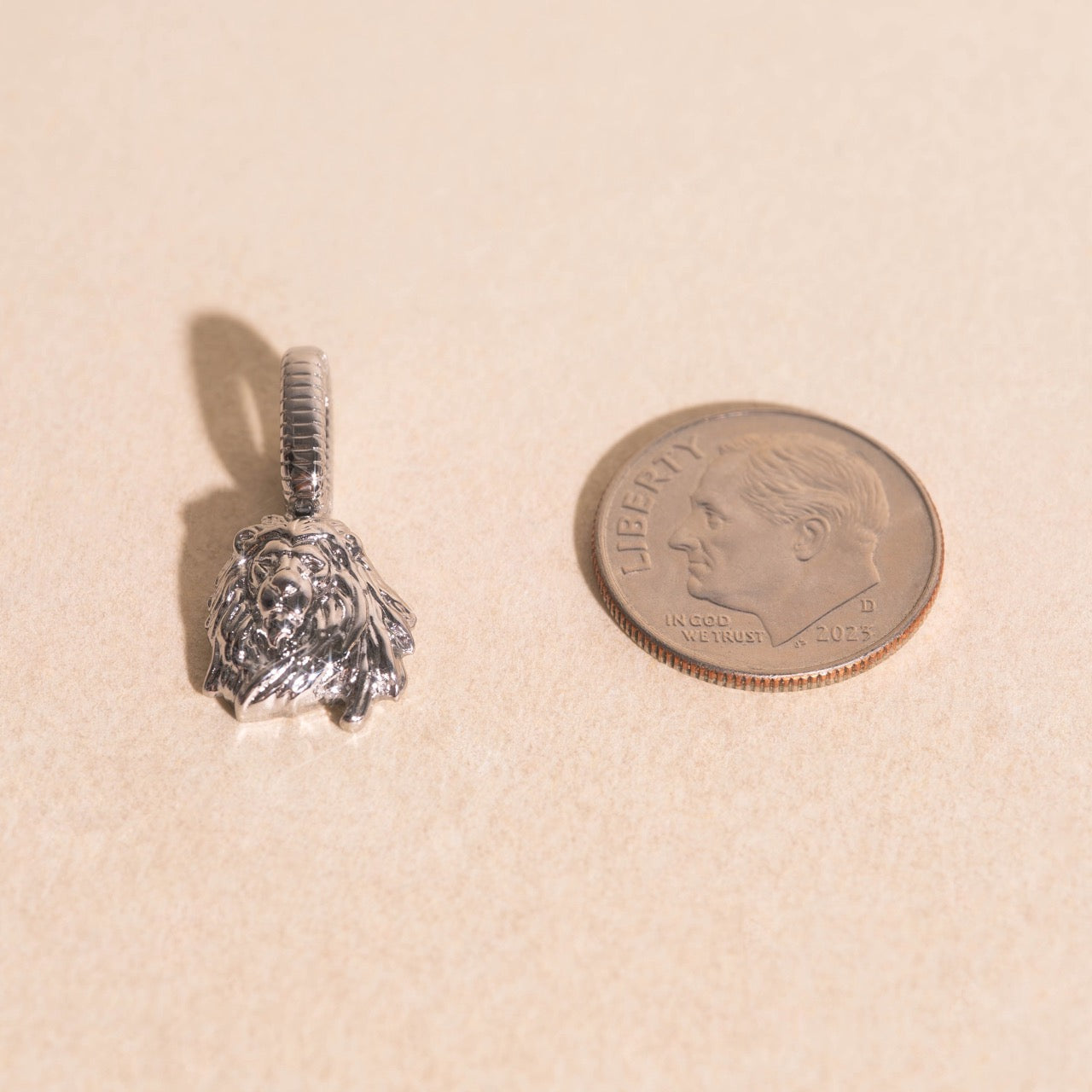 Lion Necklace Charm