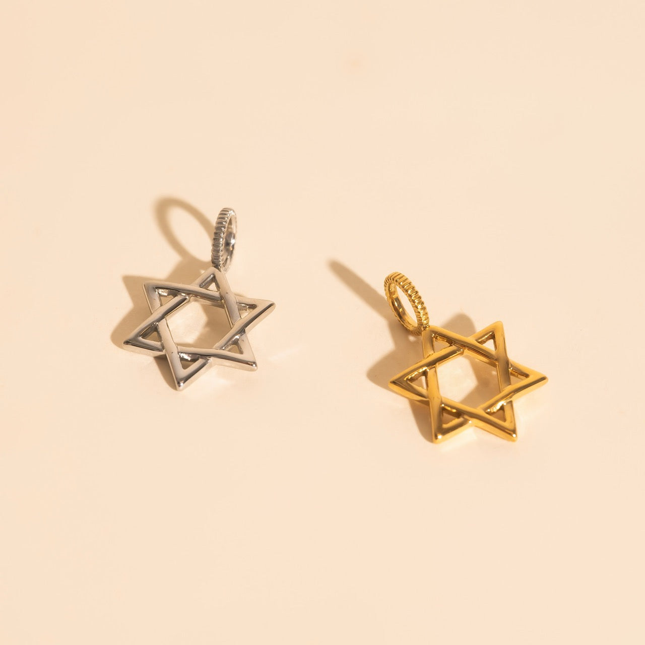 Star of David Necklace Charm
