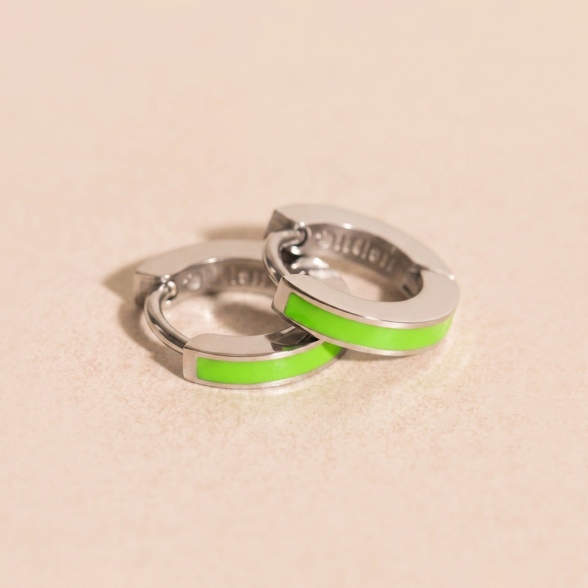 Color Tiny Huggie Hoop Earrings