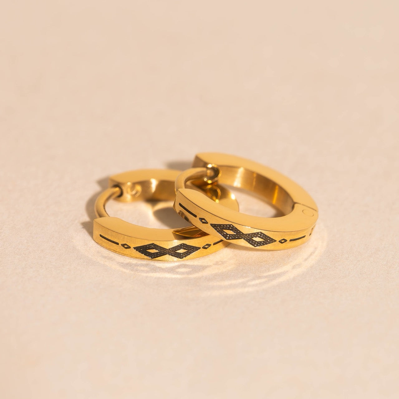 Southwest Huggie Hoop Earrings – Oh Clementine