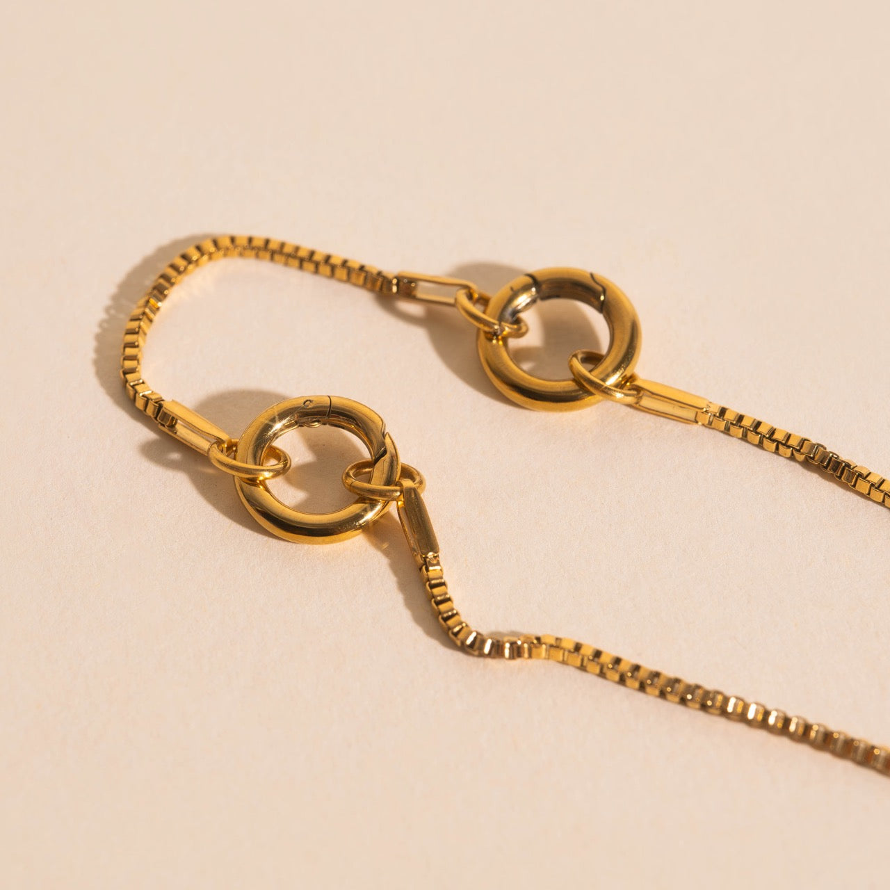 Dainty Box Chain Clasp Extender (2.5")