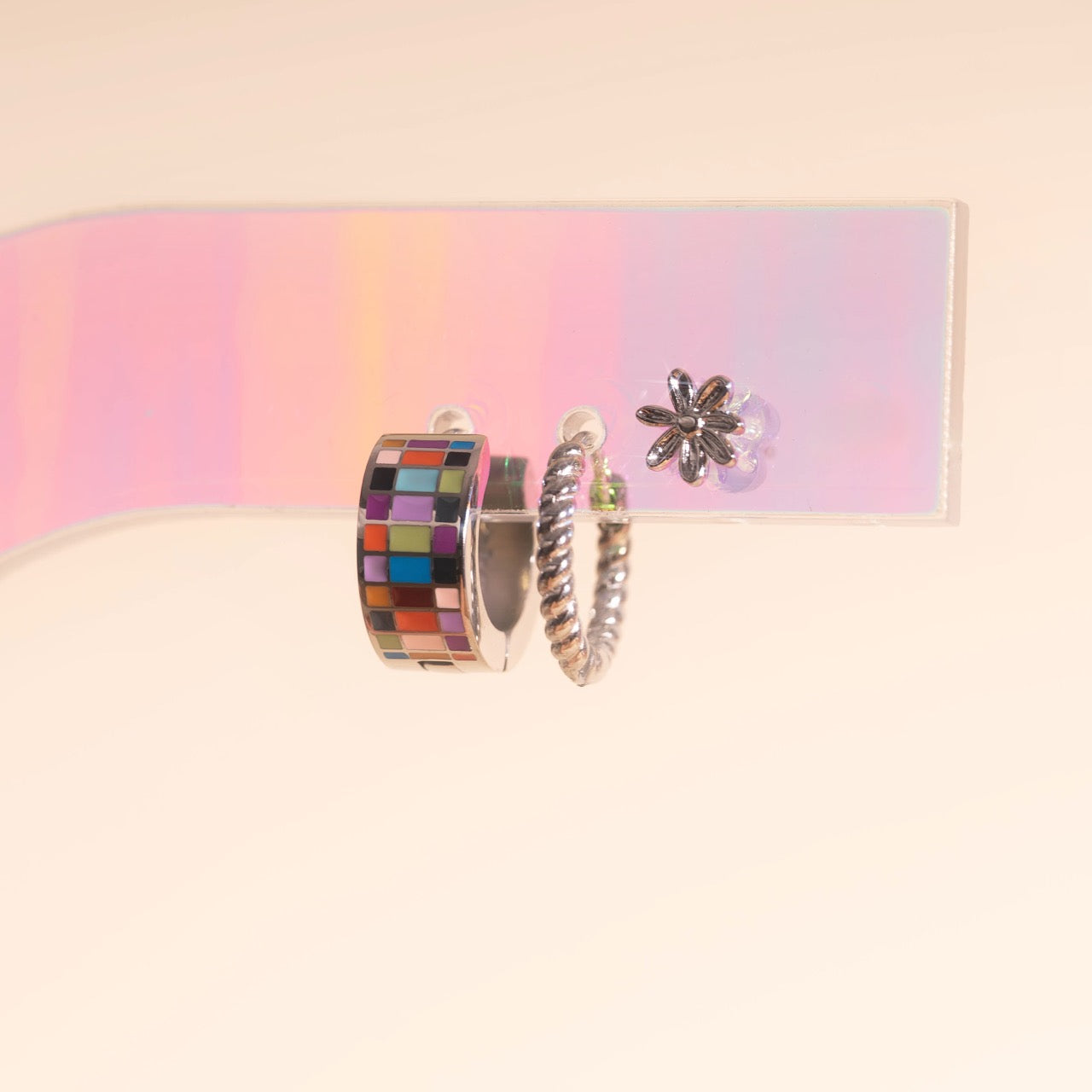 Silver Springy Stack Pack (3 Item Pairs)