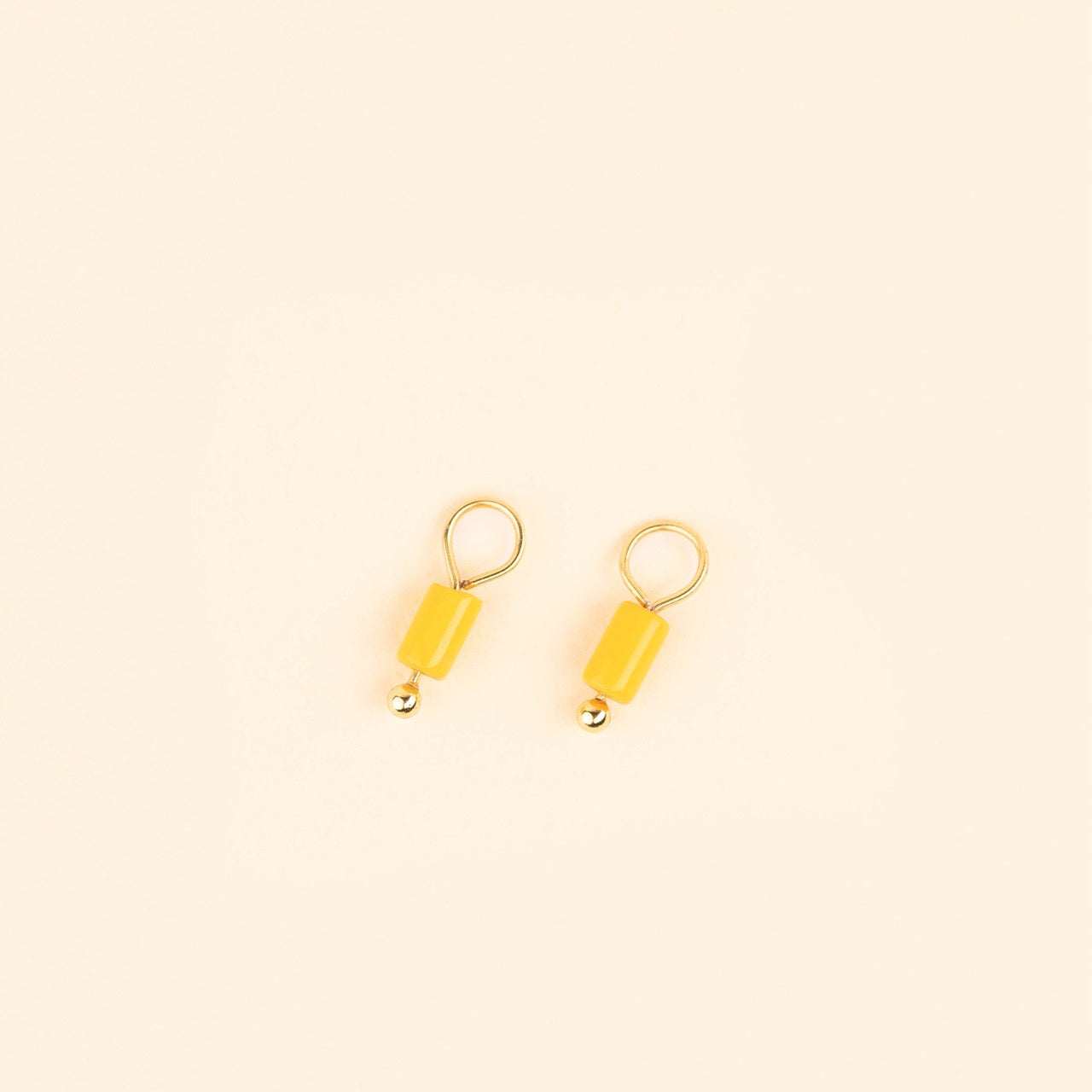 Mini Bead Huggie Hoop Charms – Oh Clementine