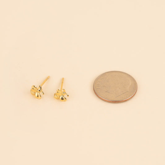 Mini Bumble Bee Stud Earrings