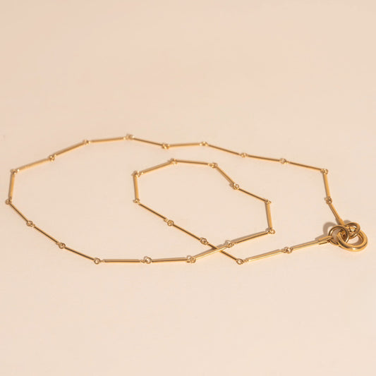 Bar Link Chain Necklace