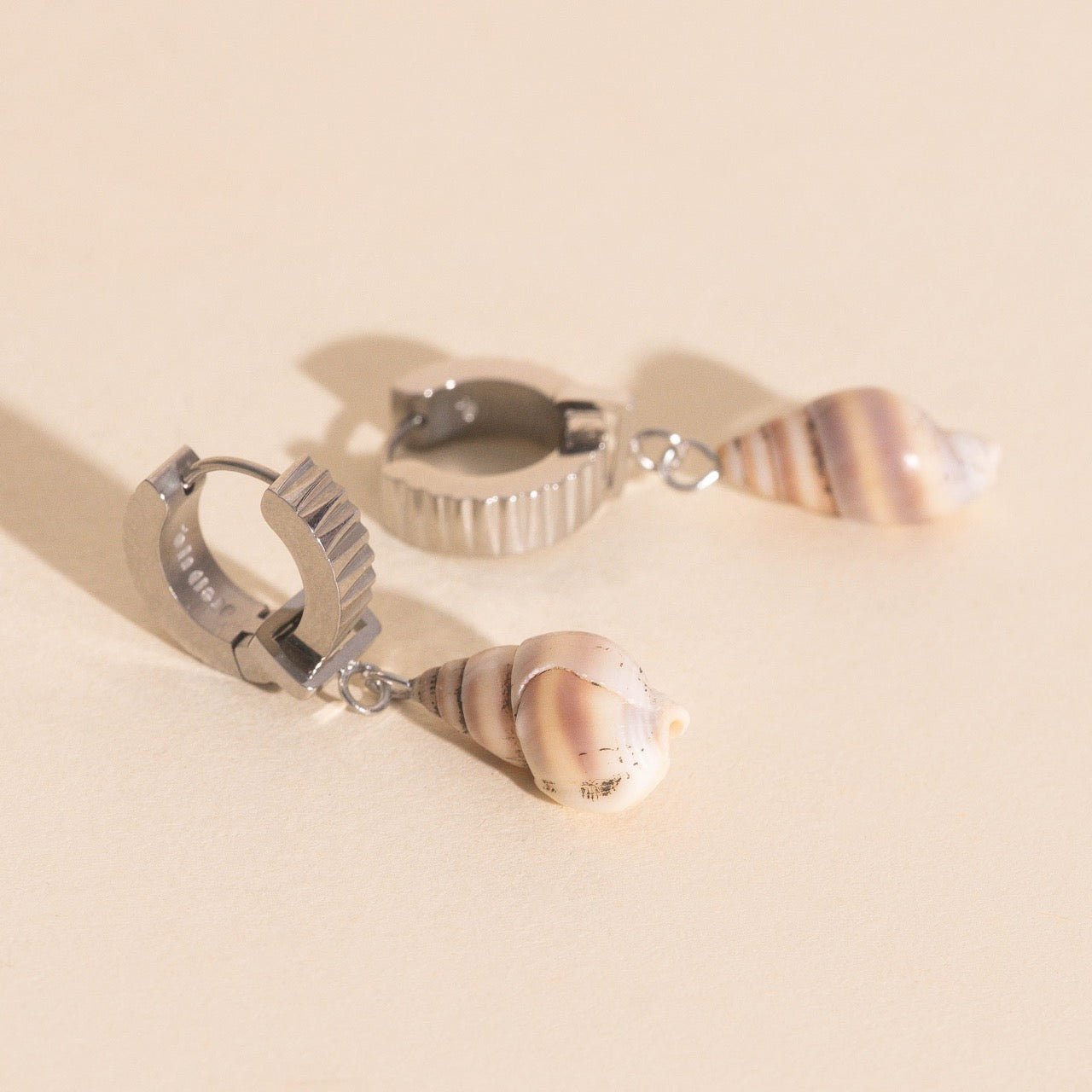 Silver Spiral Shell Stack Pack (2 item pairs)