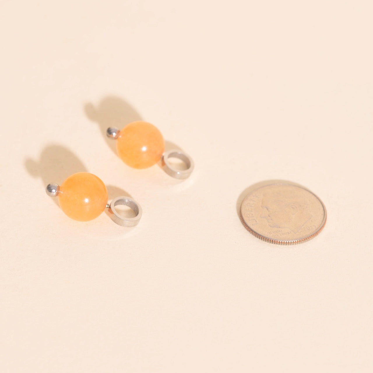 Aura Huggie Hoop Charms