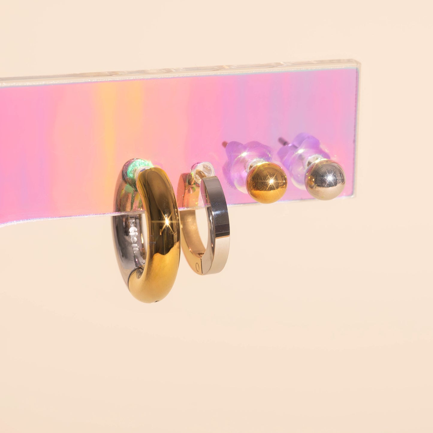 Mixed Metal Lover Stack Pack (4 item pairs)