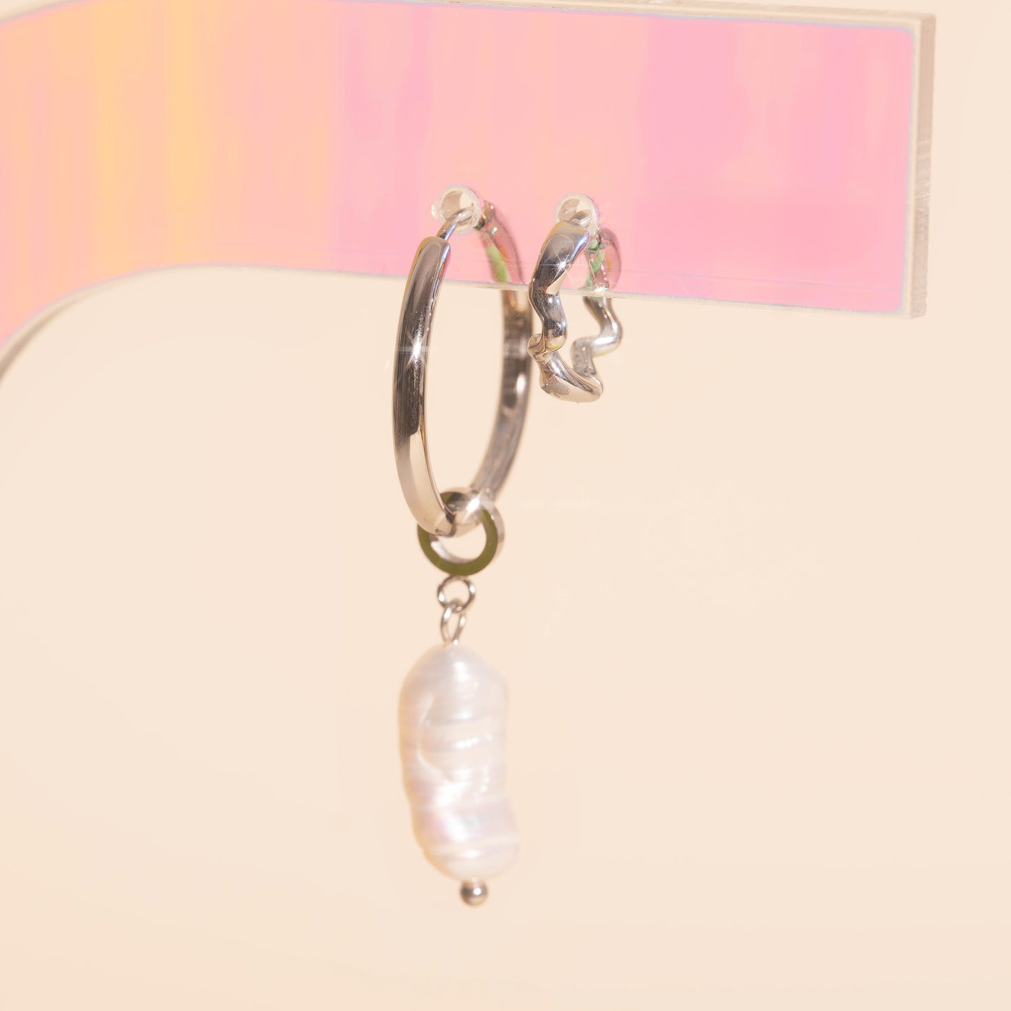 Silver Squiggle Stack Pack (3 item pairs)