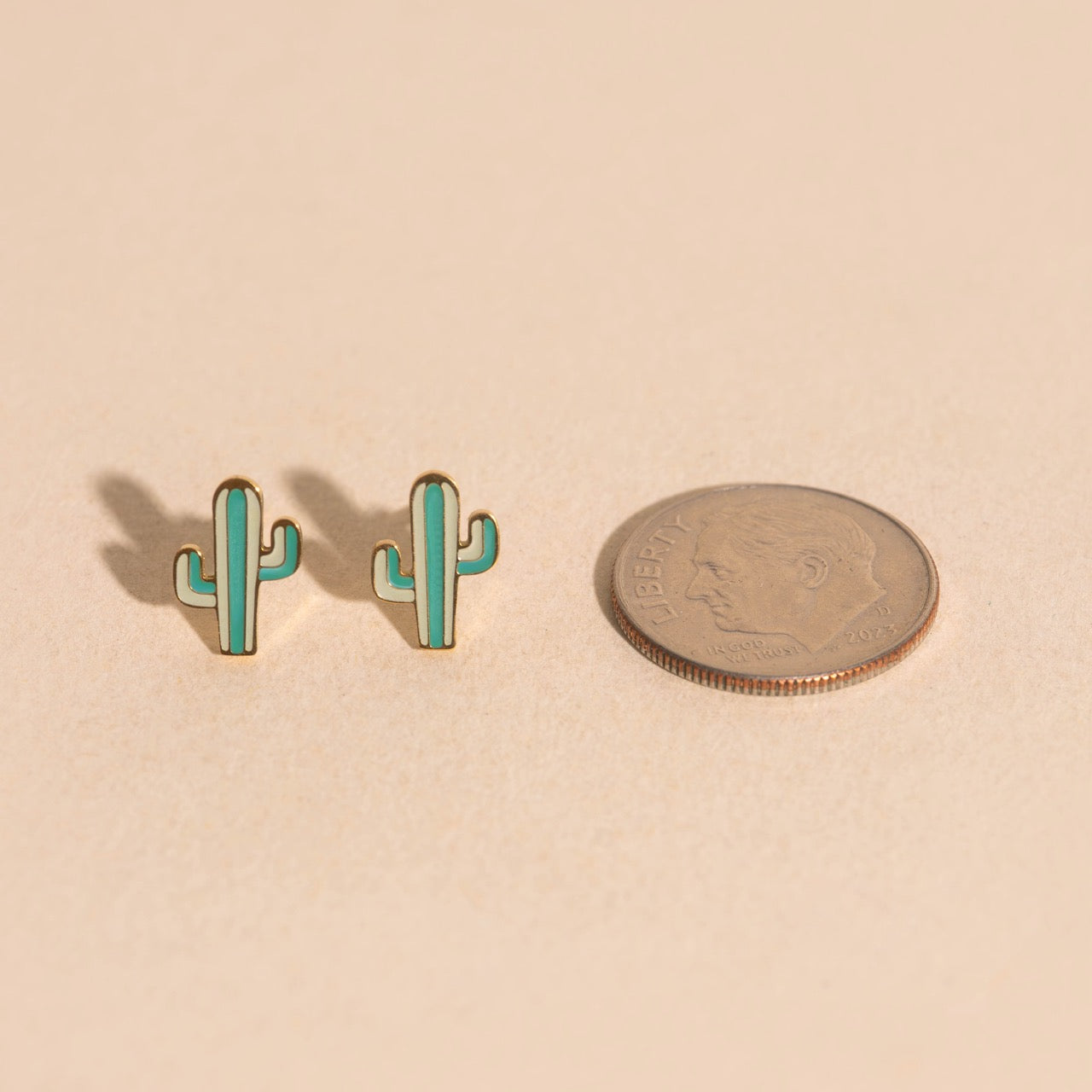 Cactus Stud Earrings