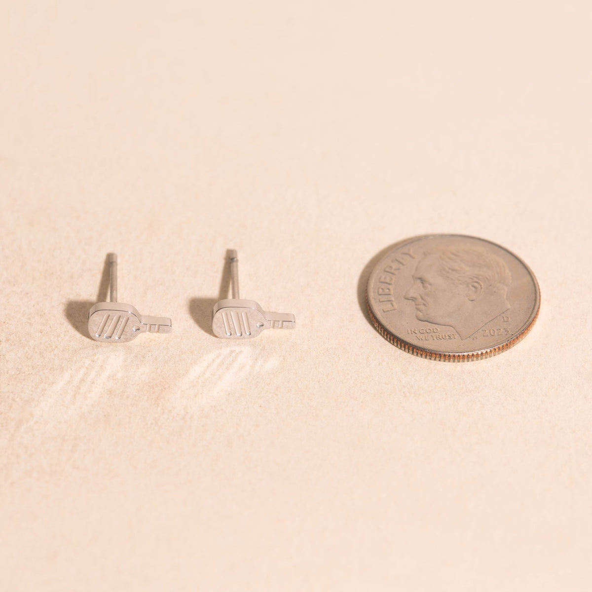 Pickleball Paddle Stud Earrings