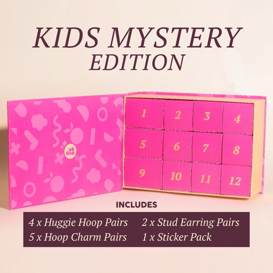 Kids Mystery Jewelry Calendar Box (12-piece)