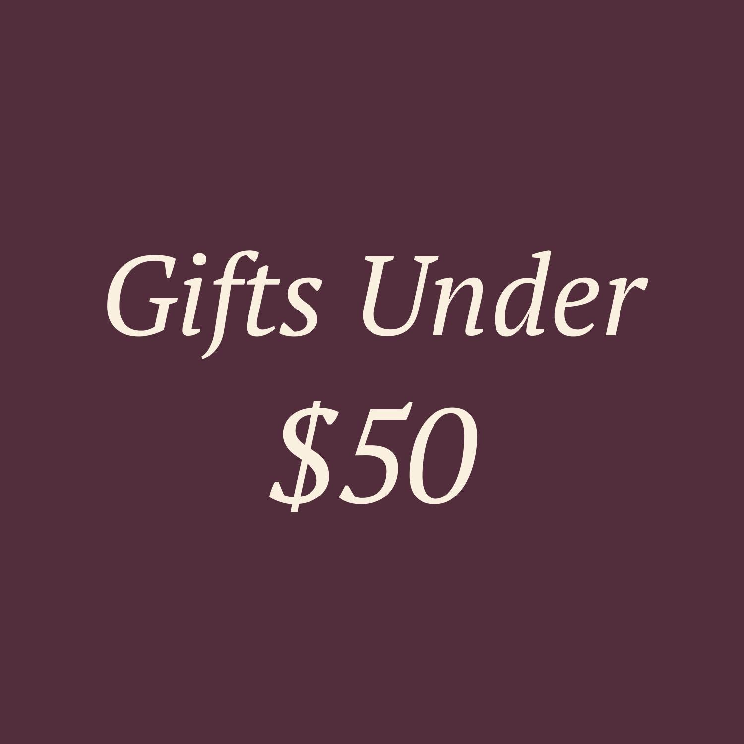 Gifts Under $50