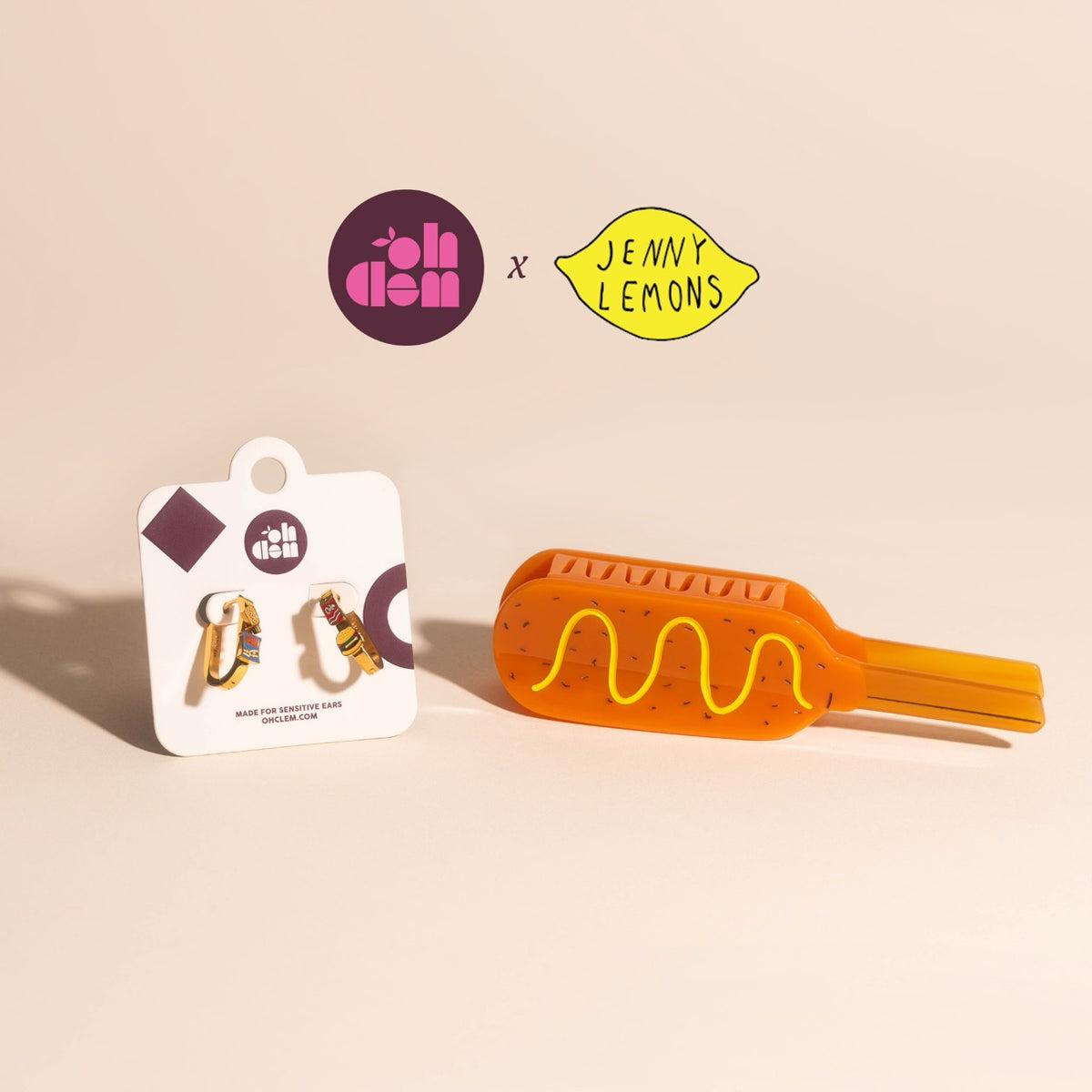 Pack: Cookout Huggie Hoops & Hair Claw