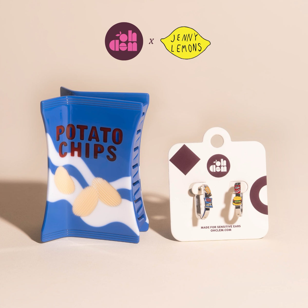 Pack: Cookout Huggie Hoops & Hair Claw