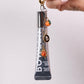 Oh Clem + Bowler Citrus Lip Gloss & Charm Key Chain (2 piece set)