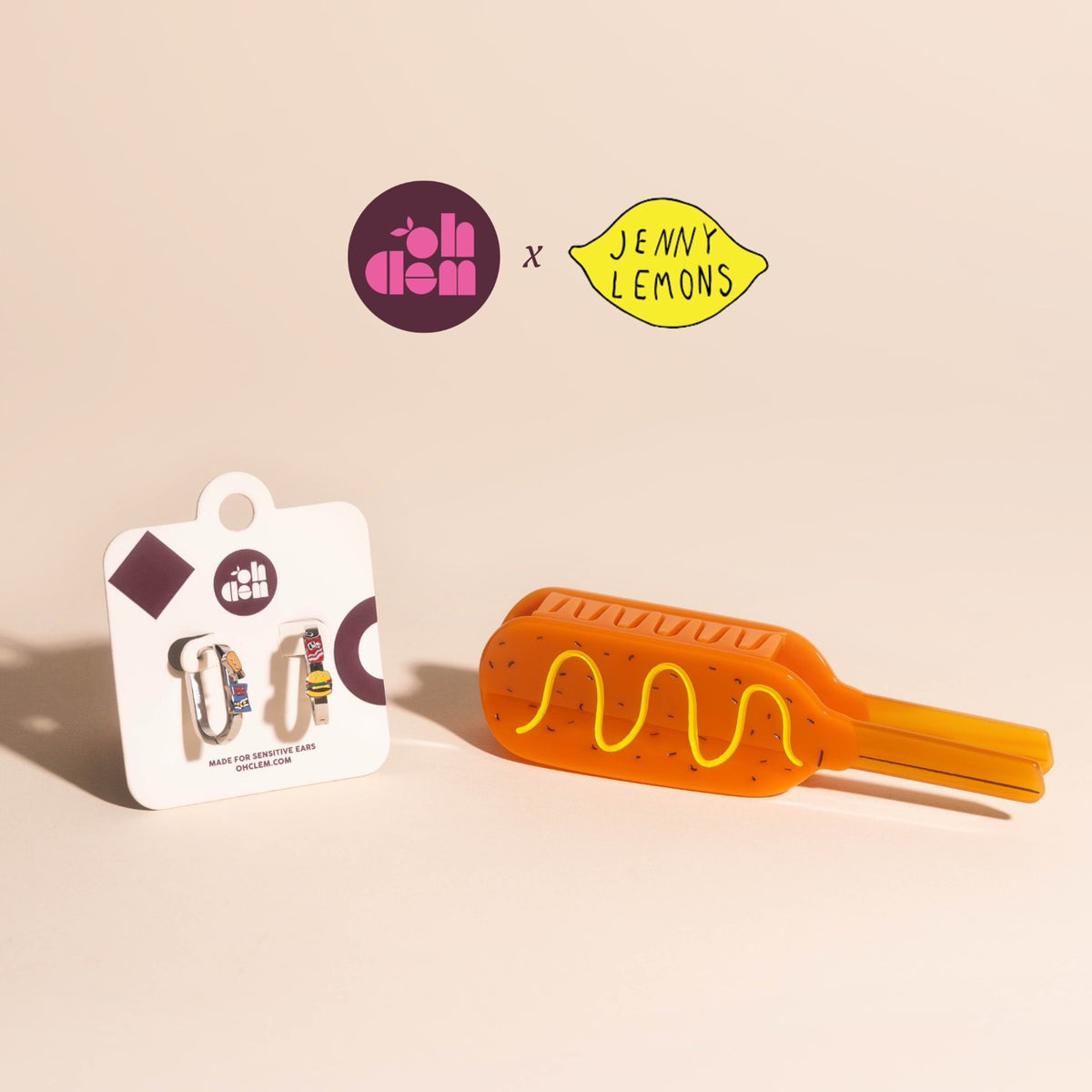 Pack: Cookout Huggie Hoops & Hair Claw
