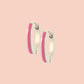 Color Huggie Hoop Earrings