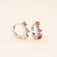 Fruit Loop 3D Huggie Hoop Earrings