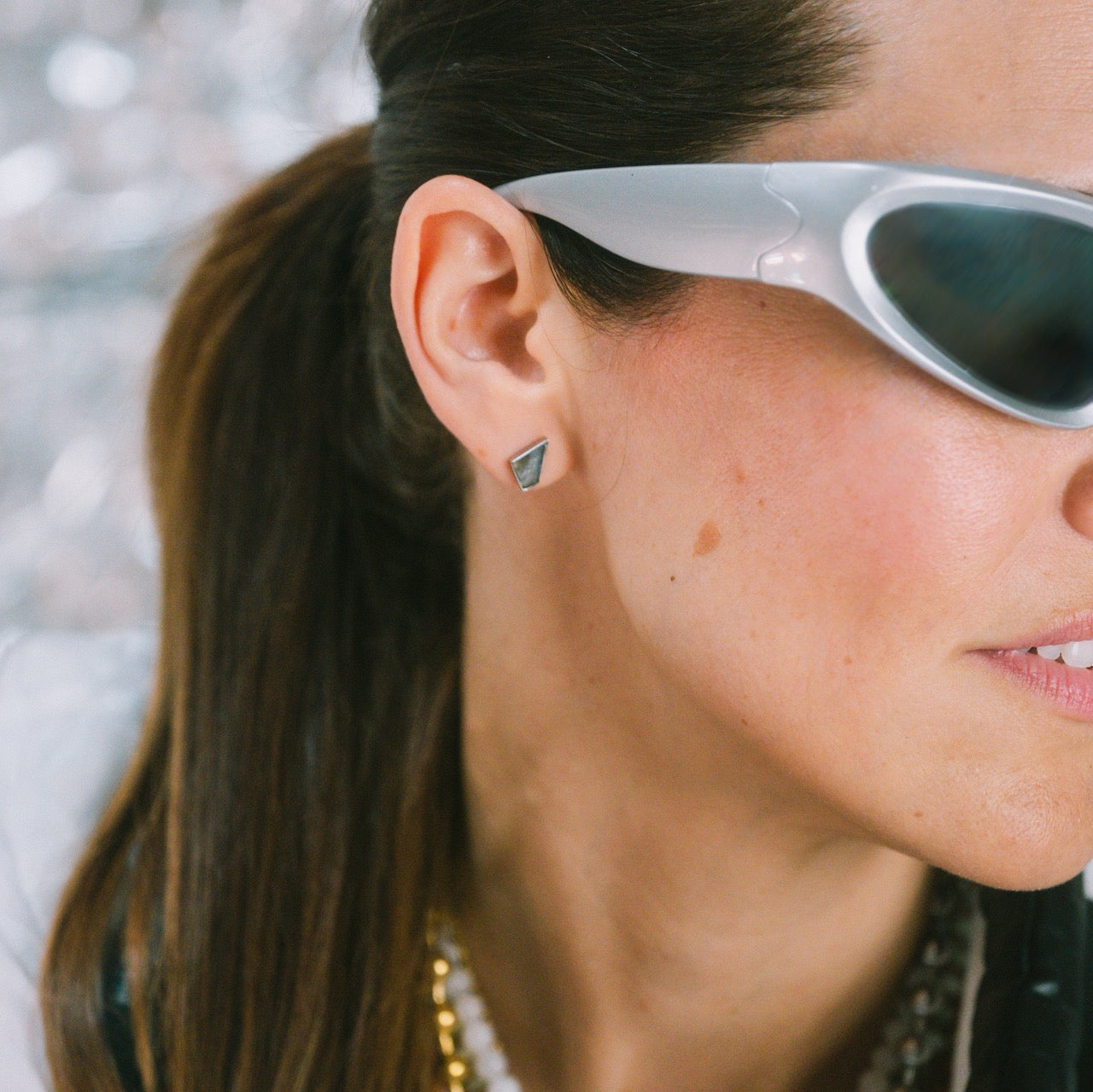 Mercury Stud Earrings