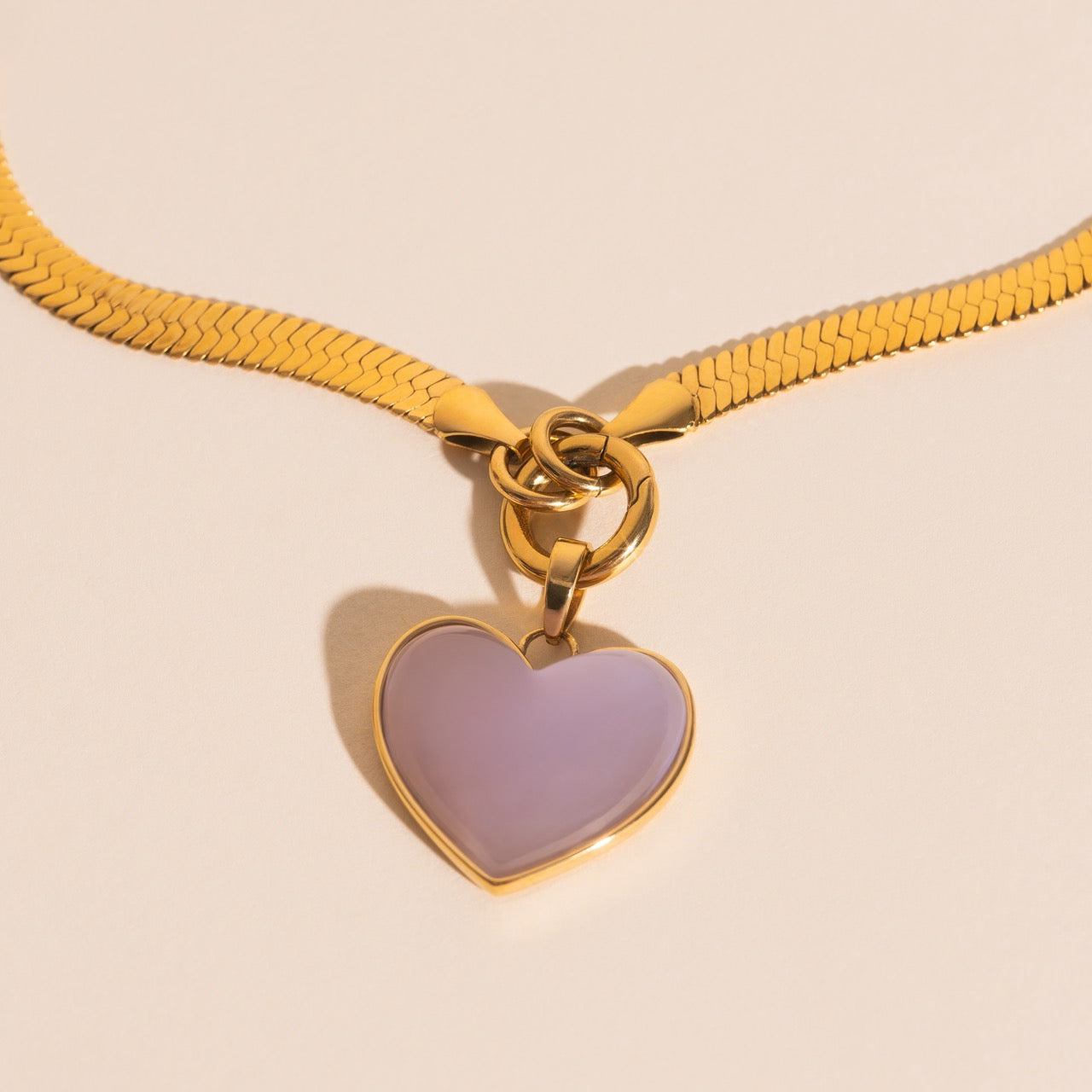 Big Heart Necklace Charm – Oh Clementine