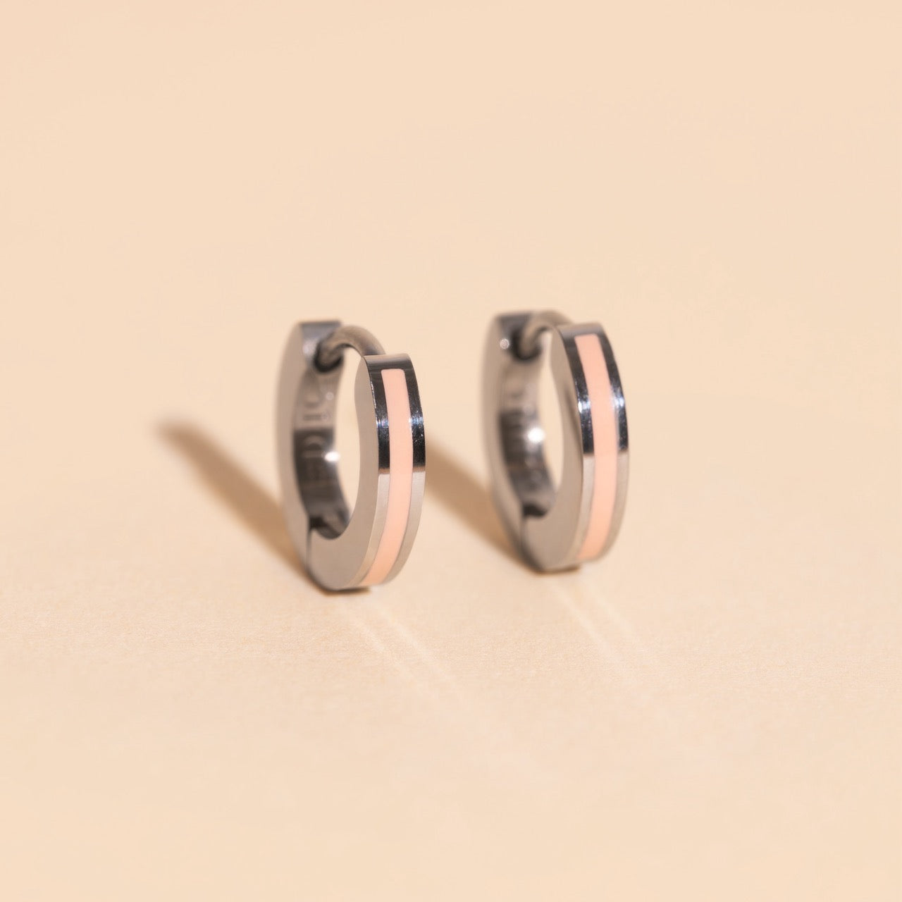 Color Tiny Huggie Hoop Earrings