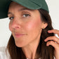 Tennis Racket Stud Earrings