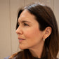 Dalmatian Super Chunky Huggie Hoop Earrings