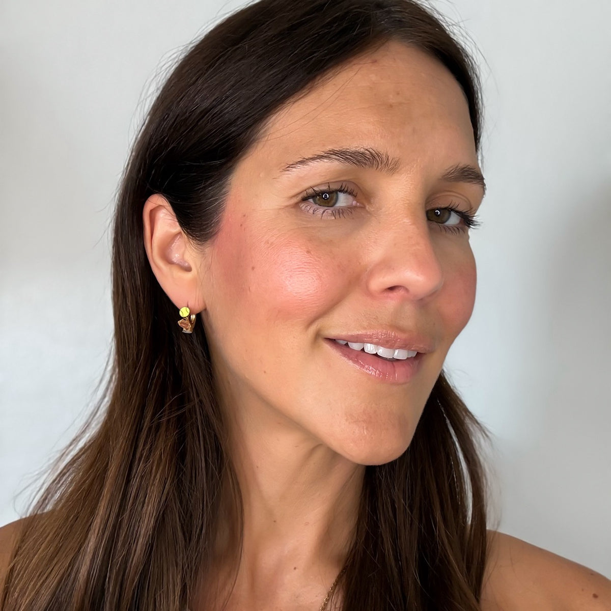 Sports 3D Huggie Hoop Earrings