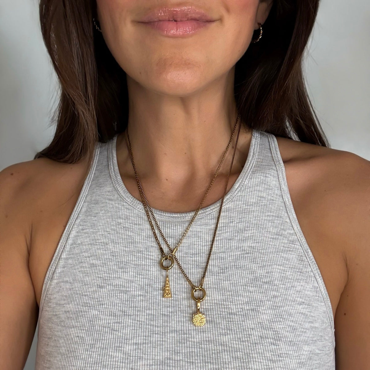 Cheer Pom Necklace Charm