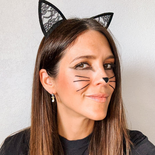 Halloween Rectangle 3D Huggie Hoop Earrings