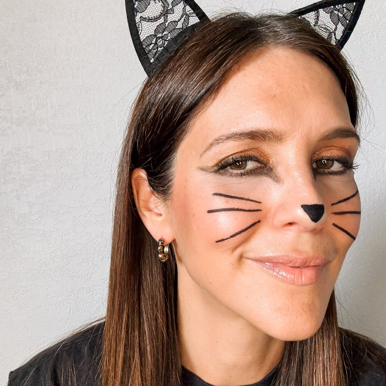 Skull Huggie Hoop Earrings