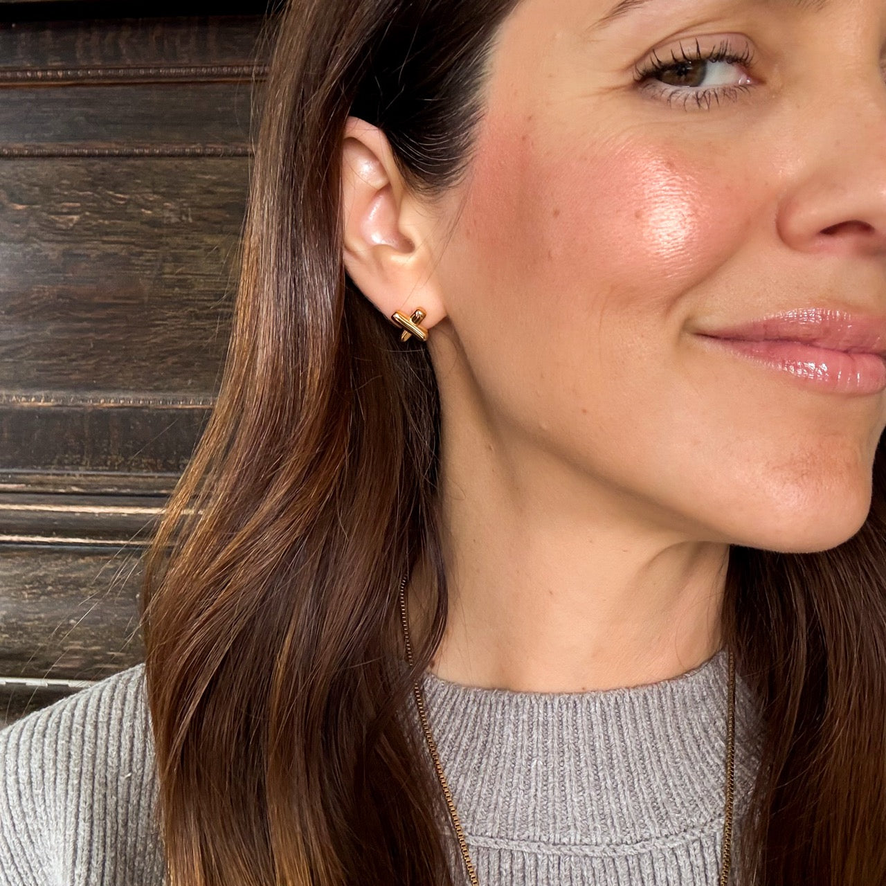 X Stud Earrings – Oh Clementine