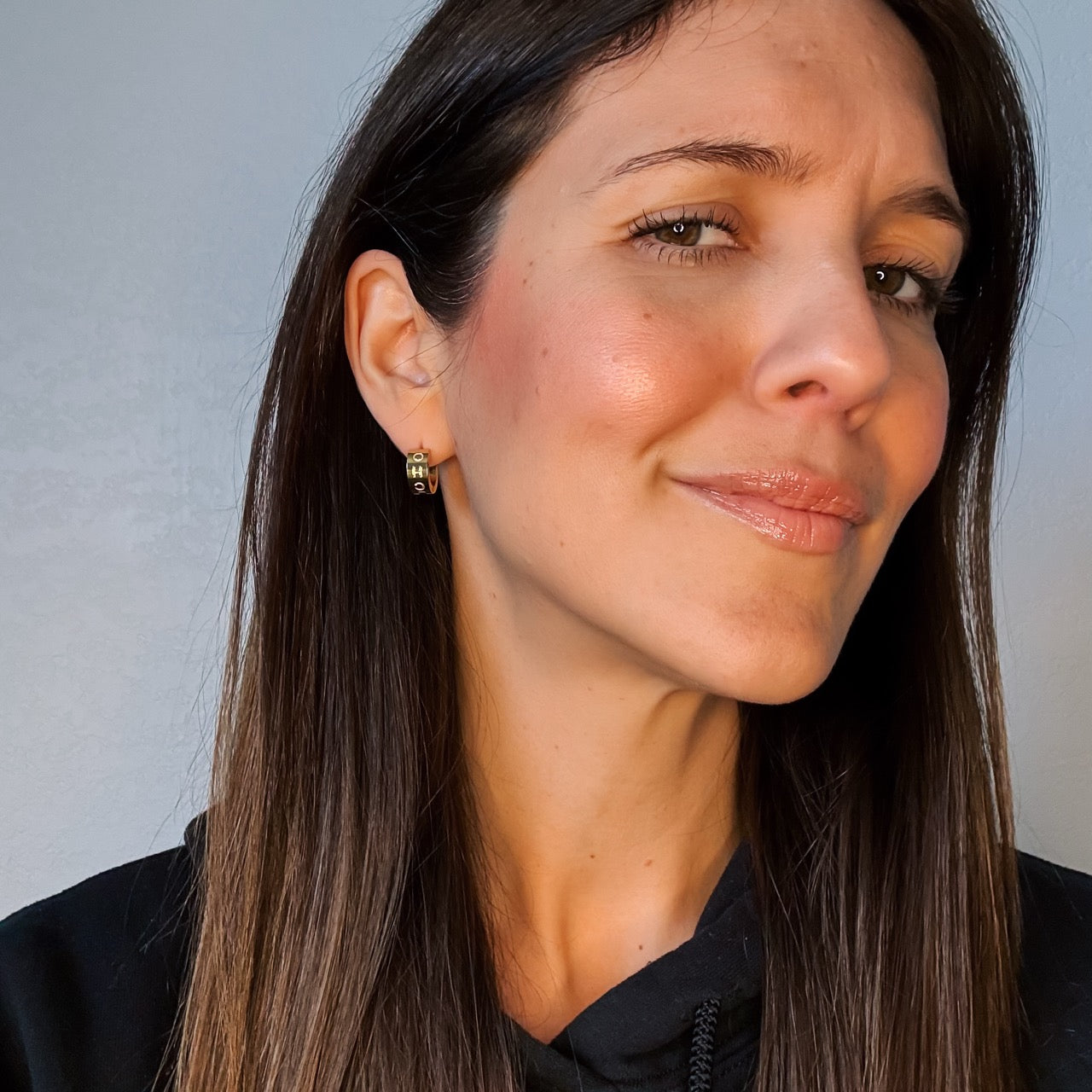 Oh Clem Super Chunky Huggie Hoop Earrings