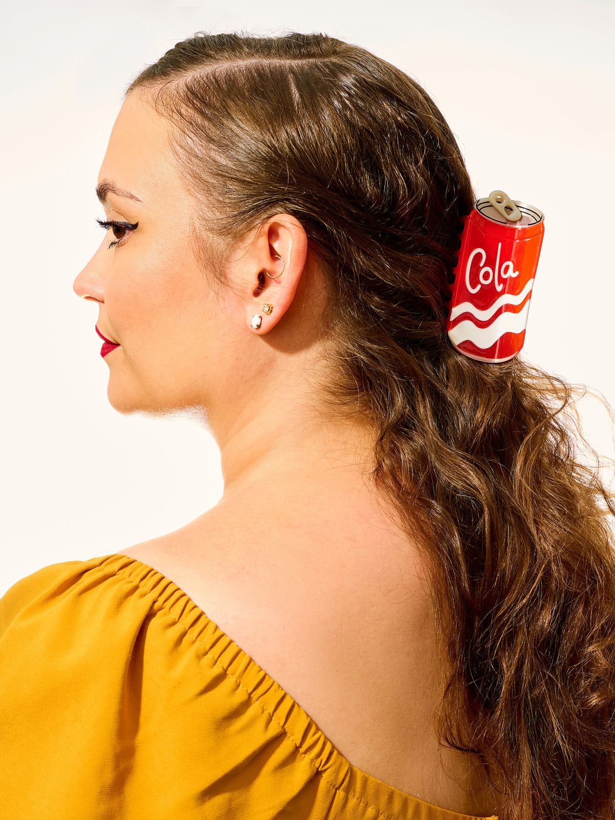 Cola Can Huggie Hoop Charms