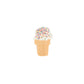 Pack: Ice Cream Cone Huggies & Claw Clip