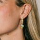 Lemon Slice 3D Huggie Hoop Earrings