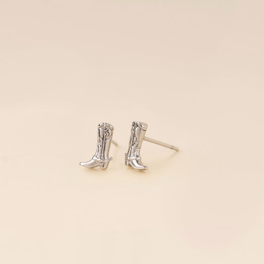 Boot Stud Earrings