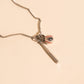Fastball Necklace Charm