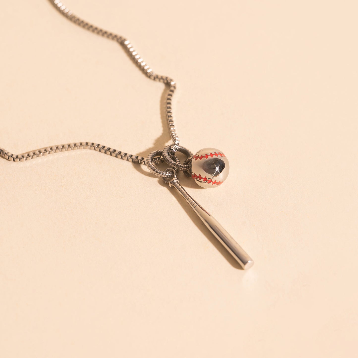 Slugger Necklace Charm