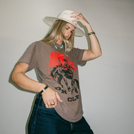 Oh Clem Rodeo Tee