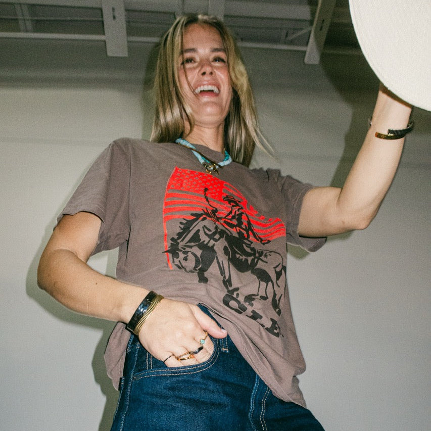 Oh Clem Rodeo Tee